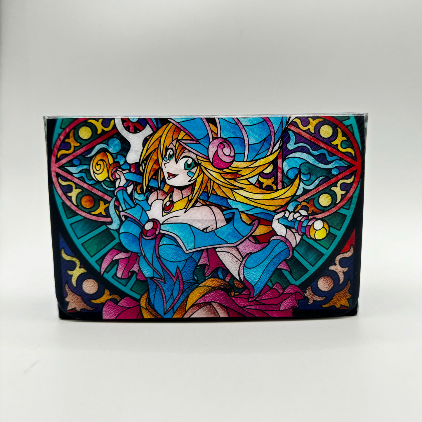 Stained Glass Enchantress - Double Plastic Art Deck Box